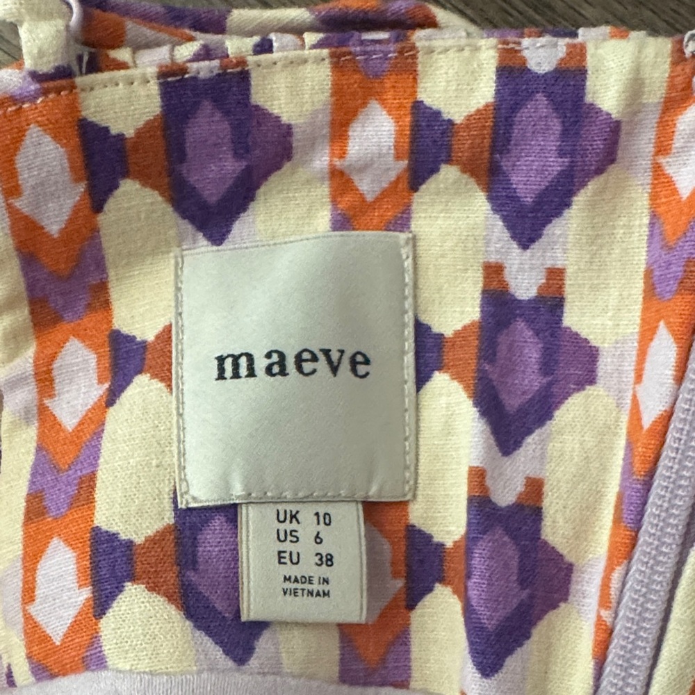 Colorful Geometric Patterned Dress - Picture 3 of 5